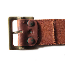 Load image into Gallery viewer, OLD GARRISON LEATHER BELT (W32 ~ W36)