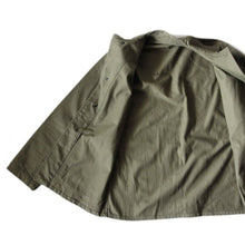 Load image into Gallery viewer, WW2 "USNAVY" N-3 HBT JACKET WITH BACK STENCIL (34 SMALL)