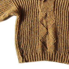 画像をギャラリービューアに読み込む, OLD MIX COLOR HAND KNIT SWEATER (UNISEX)