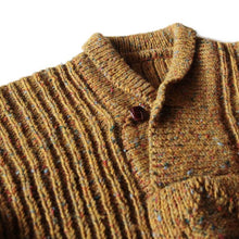 画像をギャラリービューアに読み込む, OLD MIX COLOR HAND KNIT SWEATER (UNISEX)