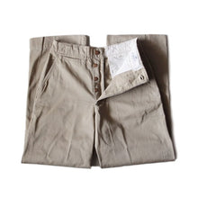 Load image into Gallery viewer, 1950's "USARMY" CHINO TROUSER (W30)