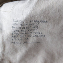 Load image into Gallery viewer, 1950's "USARMY" CHINO TROUSER (W30)