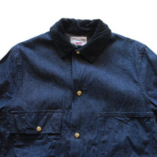 Load image into Gallery viewer, 1950'~ "CARTERS" DENIM CHORE JACKET ONE WASH (SMALL)