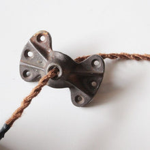 画像をギャラリービューアに読み込む, ANTIQUE JAPANNED WALL SCORN LAMP