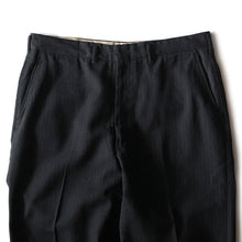 Load image into Gallery viewer, 1950's STRIPE WOOL SLACKS (W33)
