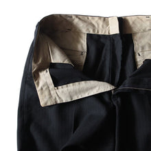 Load image into Gallery viewer, 1950's STRIPE WOOL SLACKS (W33)