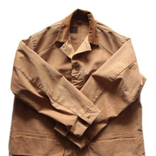 Load image into Gallery viewer, 1930's "DAXBAK" CANVAS HUNTING JACKET (LARGE)