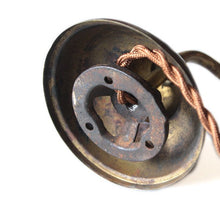 画像をギャラリービューアに読み込む, ANTIQUE BRASS WALL SCORN LAMP