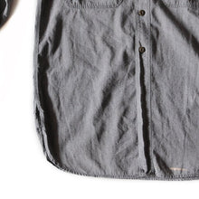 Load image into Gallery viewer, 1940's "JCPENNEY" GRAY CHAMBRAY SHIRT (MEDIUM)
