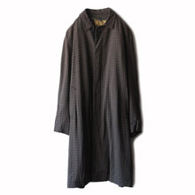 Load image into Gallery viewer, 1960's GABARDINE SOUTIEN COLLAR COAT (UNISEX)