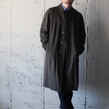 Load image into Gallery viewer, 1960's GABARDINE SOUTIEN COLLAR COAT (UNISEX)