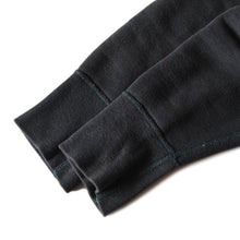 Load image into Gallery viewer, 1950's SWEAT SHIRT COLOR FLOCK PRINTED BLACK (MEDIUM)
