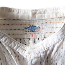 Load image into Gallery viewer, ~ 1920's "FULTON" BAND COLLAR SHIRT (UNISEX)