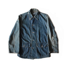 Load image into Gallery viewer, 1940's "USARMY" DENIM CHORE JACKET (34 SMALL)