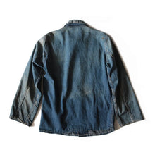 Load image into Gallery viewer, 1940's "USARMY" DENIM CHORE JACKET (34 SMALL)