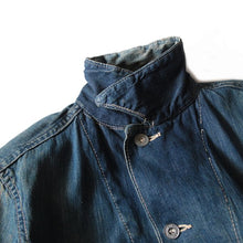 Load image into Gallery viewer, 1940's "USARMY" DENIM CHORE JACKET (34 SMALL)