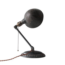 Load image into Gallery viewer, EARLY 1900's "BRADLEY & HUBBARD" ADJUSTABLE BRASS DESK LAMP