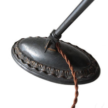 Load image into Gallery viewer, EARLY 1900's "BRADLEY & HUBBARD" ADJUSTABLE BRASS DESK LAMP