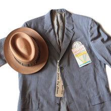 Load image into Gallery viewer, 1960's GRAY 3B TAILORD SUMMER JACKET (LARGE)