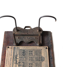 Load image into Gallery viewer, ANTIQUE "YAWMAN AND ERBE MFG.CO" WOOD FILE BINDER