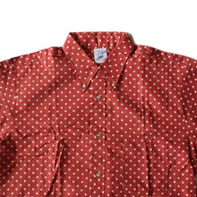 Load image into Gallery viewer, NOS 1960's "ARROW" BD POLKA DOT S / S SHIRT (LARGE)