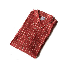 Load image into Gallery viewer, NOS 1960's "ARROW" BD POLKA DOT S / S SHIRT (LARGE)
