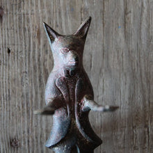 Load image into Gallery viewer, ANTIQUE CASTIRON FOX ORNAMENT