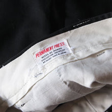 Load image into Gallery viewer, 1960's SLACKS SHORTS BLACK (W34.5)