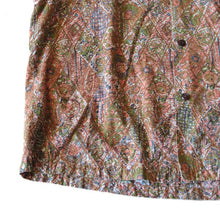 Load image into Gallery viewer, 1960's COTTON HAWAIIAN BOX SHIRT (LARGE)