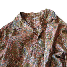 Load image into Gallery viewer, 1960's COTTON HAWAIIAN BOX SHIRT (LARGE)