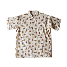 画像をギャラリービューアに読み込む, N.O.S 1960's COTTON BOX SHIRT (MEDIUM)