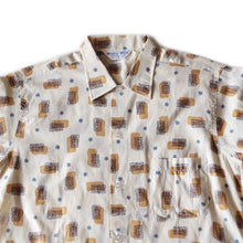 画像をギャラリービューアに読み込む, N.O.S 1960's COTTON BOX SHIRT (MEDIUM)