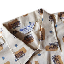 画像をギャラリービューアに読み込む, N.O.S 1960's COTTON BOX SHIRT (MEDIUM)