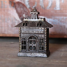 画像をギャラリービューアに読み込む, ANTIQUE CAST IRON PENNY BANK