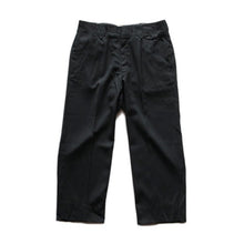 Load image into Gallery viewer, 1950's ~ "H BAR C" WESTERN RAYON SLACKS BLACK (W35)
