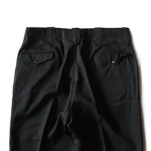 Load image into Gallery viewer, 1950's ~ "H BAR C" WESTERN RAYON SLACKS BLACK (W35)