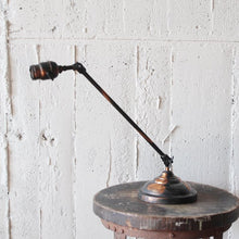 画像をギャラリービューアに読み込む, ANTIQUE "FARIES" JAPANNED DESK LAMP