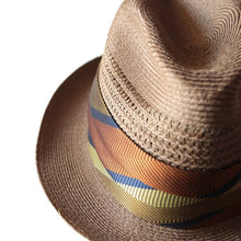 Load image into Gallery viewer, 1960's "DEFLEX" STRAW HAT (56-57cm)
