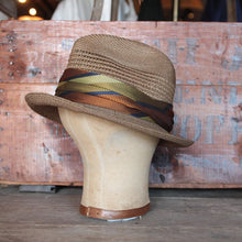 Load image into Gallery viewer, 1960's "DEFLEX" STRAW HAT (56-57cm)