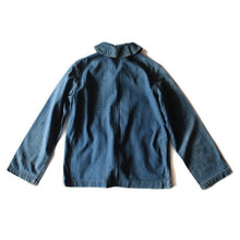 Load image into Gallery viewer, 1940's "USN" DENIM SHAWL COLLAR JACKET (MEDIUM)