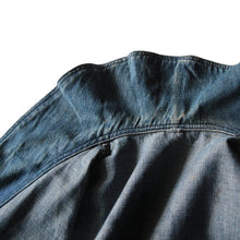 Load image into Gallery viewer, 1940's "USN" DENIM SHAWL COLLAR JACKET (MEDIUM)