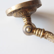 Load image into Gallery viewer, ANTIQUE SWING ARM BRASS WALL SCONCE