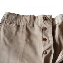 Load image into Gallery viewer, 1940's "USARMY" DOUBLE STITCH CHINO TROUSER MINT CONDITION (W33)