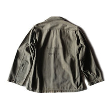 Load image into Gallery viewer, WW2 "USNAVY" HBT UTILITY JACKET WITH STENCIL (MEDIUM)