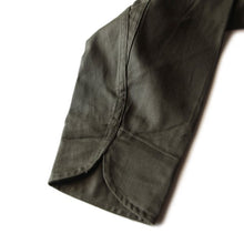 Load image into Gallery viewer, NOS 1950's ~ DENMARK MILITARY DOUBLE BREASTED COTTON JKT (MEDIUM)