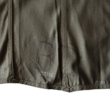 Load image into Gallery viewer, NOS 1950's ~ DENMARK MILITARY DOUBLE BREASTED COTTON JKT (MEDIUM)