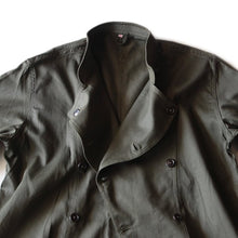 Load image into Gallery viewer, NOS 1950's ~ DENMARK MILITARY DOUBLE BREASTED COTTON JKT (MEDIUM)