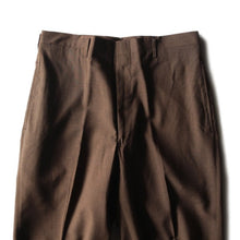 Load image into Gallery viewer, NOS 1960's "HUBBARD" DACRON x RAYON SLIM SLACKS (W31)