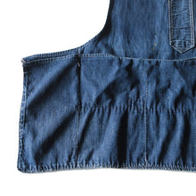 Load image into Gallery viewer, VINTAGE DENIM WORK APRON