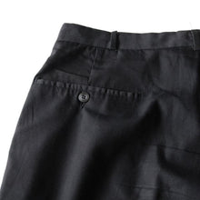 Load image into Gallery viewer, 1960's "Mc GREGOR" SLACKS SHORTS BLACK (W32)